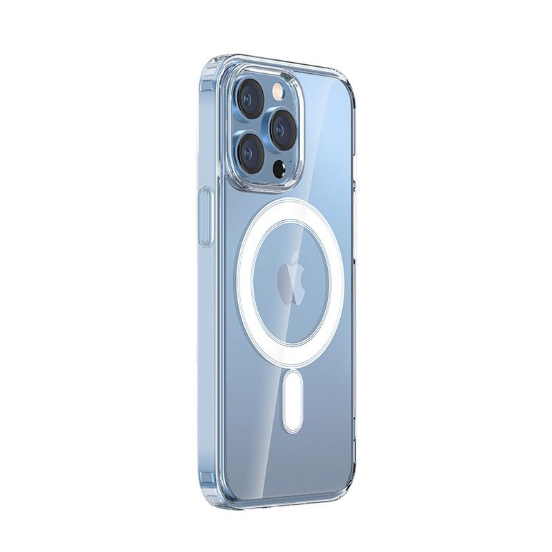 Magsafe Is Suitable for iPhone 17 Pro Max Mobile Phone Cases, 15 Transparent Magnetic Cases, 18 Acrylic 16 Protective Cases